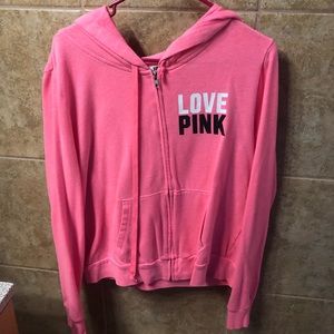 Pink Victoria’s Secret PINK zip hoodie